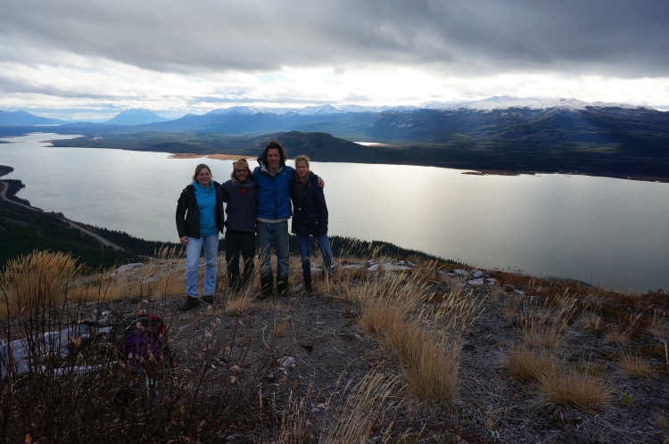 Hike on White Mountain (Hannika, me, Tim, Hanna)
